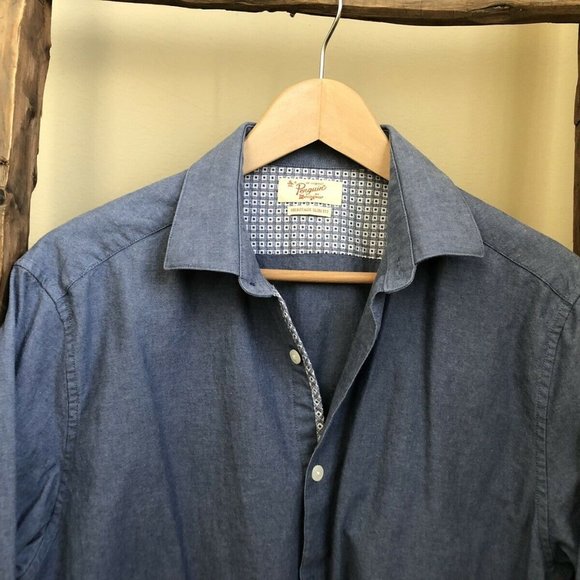 Original Penguin Munsingwear Shirt Men's Size 16 - Picture 5 of 11